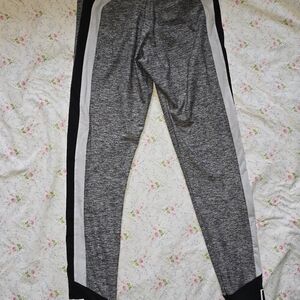 Pink gray leggings